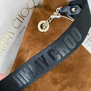 Jimmy Choo Suede Flo Small Bag